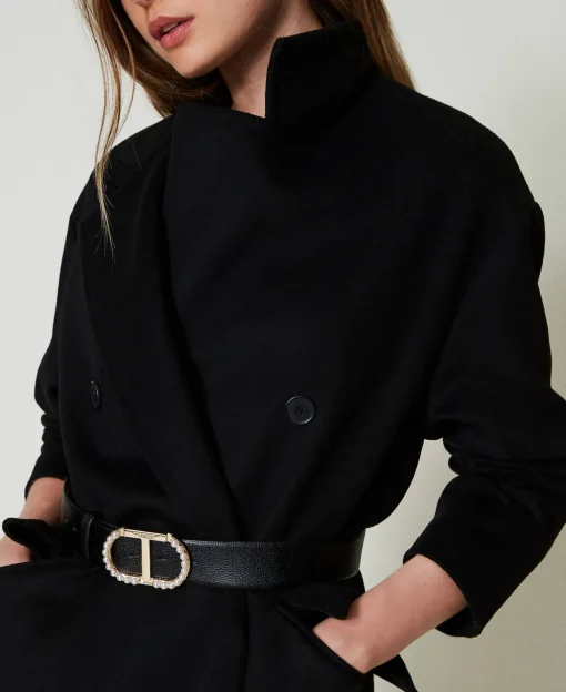 Ceinture Avec Boucle Oval T Et Perles