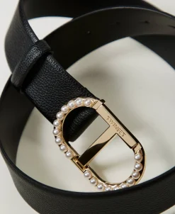 Ceinture Avec Boucle Oval T Et Perles