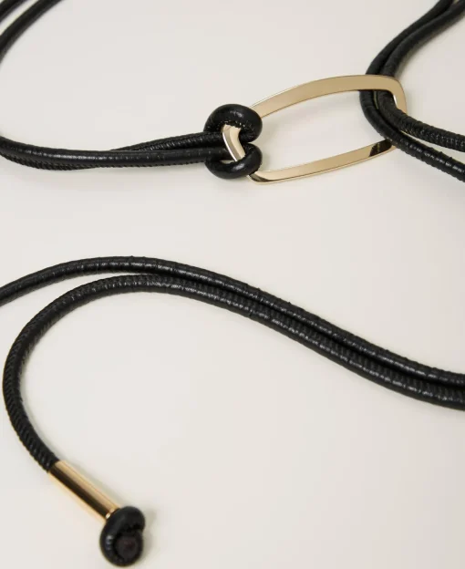 Ceinture Avec Boucle Siglée