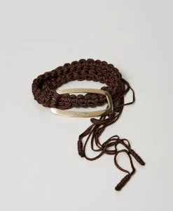 Ceinture Crochet Avec Boucle Siglée