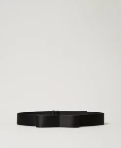 Ceinture En Satin Avec Nœud