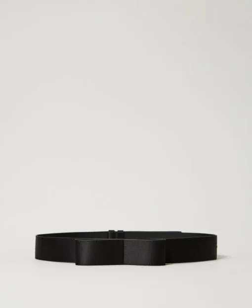 Ceinture En Satin Avec Nœud
