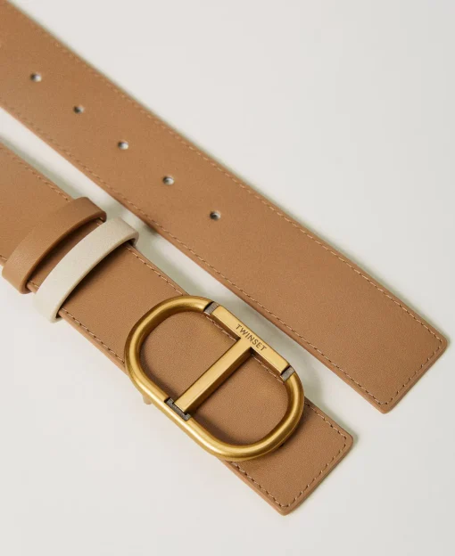 Ceinture Réversible Avec Boucle Oval T