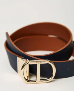 Ceinture Réversible Avec Boucle Oval T