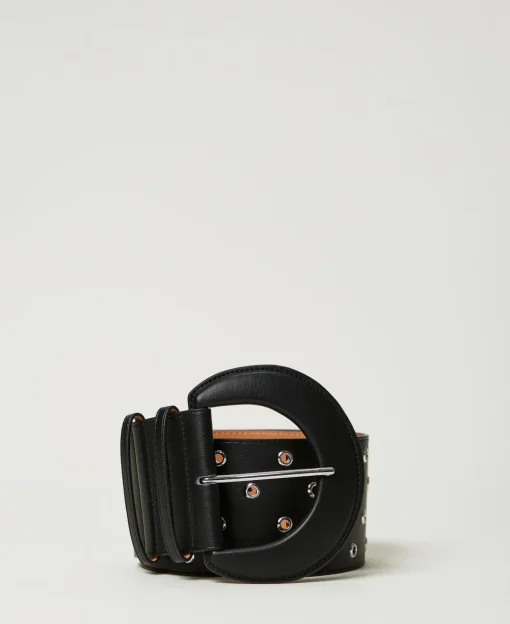 Ceinture Taille Haute Avec œillets