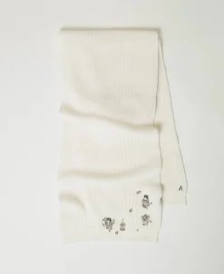 Écharpe Avec Broderies Et Logo