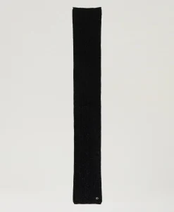 Écharpe En Maille Avec Lurex Et Torsades