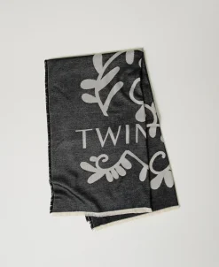 Écharpe Jacquard Avec Logo