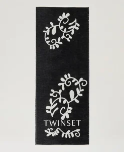 Écharpe Jacquard Avec Logo