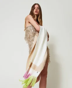 Écharpe MYFO Avec Franges Dégradées