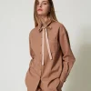 Chemise à Carreaux Avec Lurex
