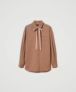 Chemise à Carreaux Avec Lurex