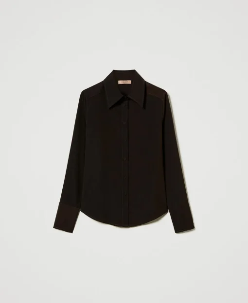 Chemise En Crêpe De Chine