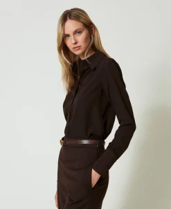 Chemise En Crêpe De Chine