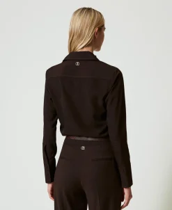 Chemise En Crêpe De Chine