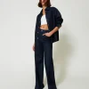 Chemise En Jean Avec Strass