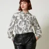 Chemise Jacquard Avec Imprimé Jaguar