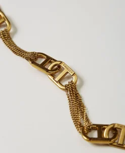 Collier Ras-du-cou Avec Oval T