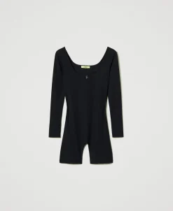 Combi-short MYFO Côtelée Avec Logo