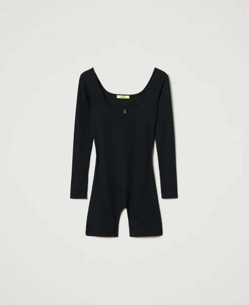 Combi-short MYFO Côtelée Avec Logo