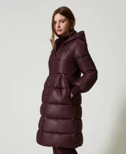Doudoune Longue Avec Capuche