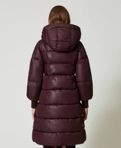 Doudoune Longue Avec Capuche