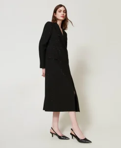 Escarpins Slingbacks Avec Imprimé Croco