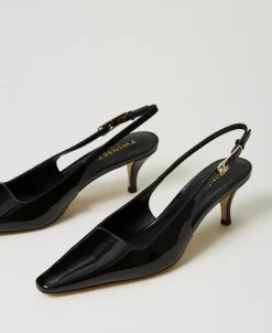 Escarpins Slingbacks Vernis