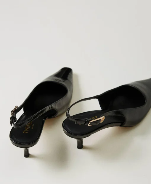 Escarpins Slingbacks Vernis