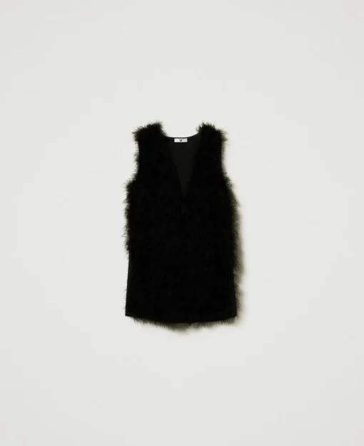 Gilet Avec Plumes