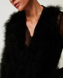 Gilet Avec Plumes