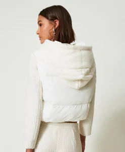 Gilet Rembourré Avec Torsades