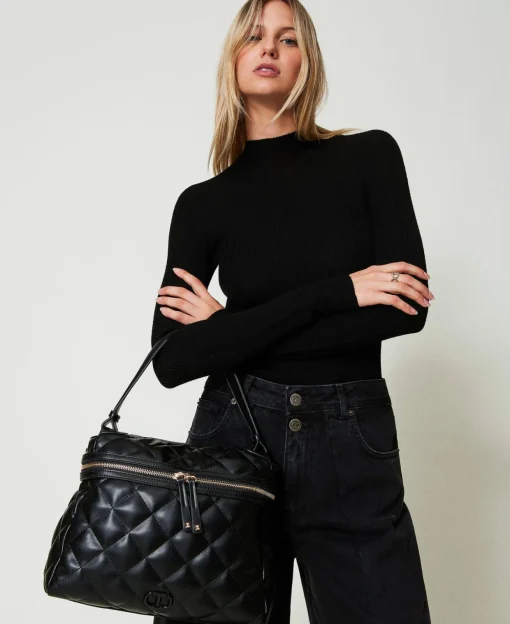 Grand Sac à Main «Cécile» Matelassé
