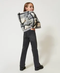 Jean Cinq Poches Avec Clous