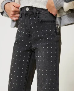 Jean Cinq Poches Avec Clous