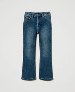 Jean Pattes D’éléphant Avec Cinq Poches
