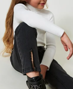 Jean Skinny Avec Fentes