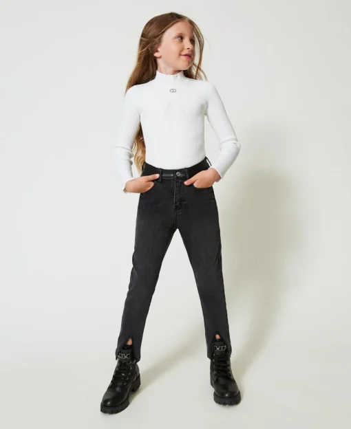 Jean Skinny Avec Fentes