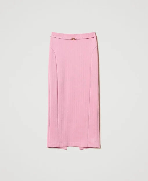Jupe En Scuba Jacquard