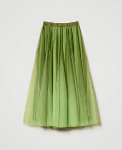 Jupe En Tulle Avec Imprimé Dégradé