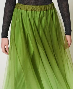 Jupe En Tulle Avec Imprimé Dégradé
