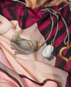 Keffieh Avec Mélange D’imprimés