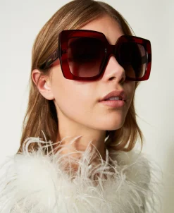Lunettes De Soleil Carrées Oversize