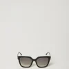 Lunettes De Soleil Géométriques Avec Logo