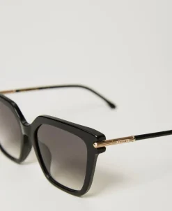 Lunettes De Soleil Géométriques Avec Logo