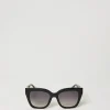 Lunettes De Soleil œil-de-chat Avec Barrette
