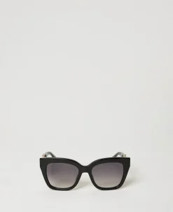 Lunettes De Soleil œil-de-chat Avec Barrette