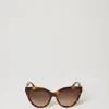 Lunettes De Soleil œil-de-chat écaille De Tortue