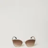 Lunettes De Soleil œil-de-chat En Acier