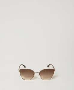 Lunettes De Soleil œil-de-chat En Acier